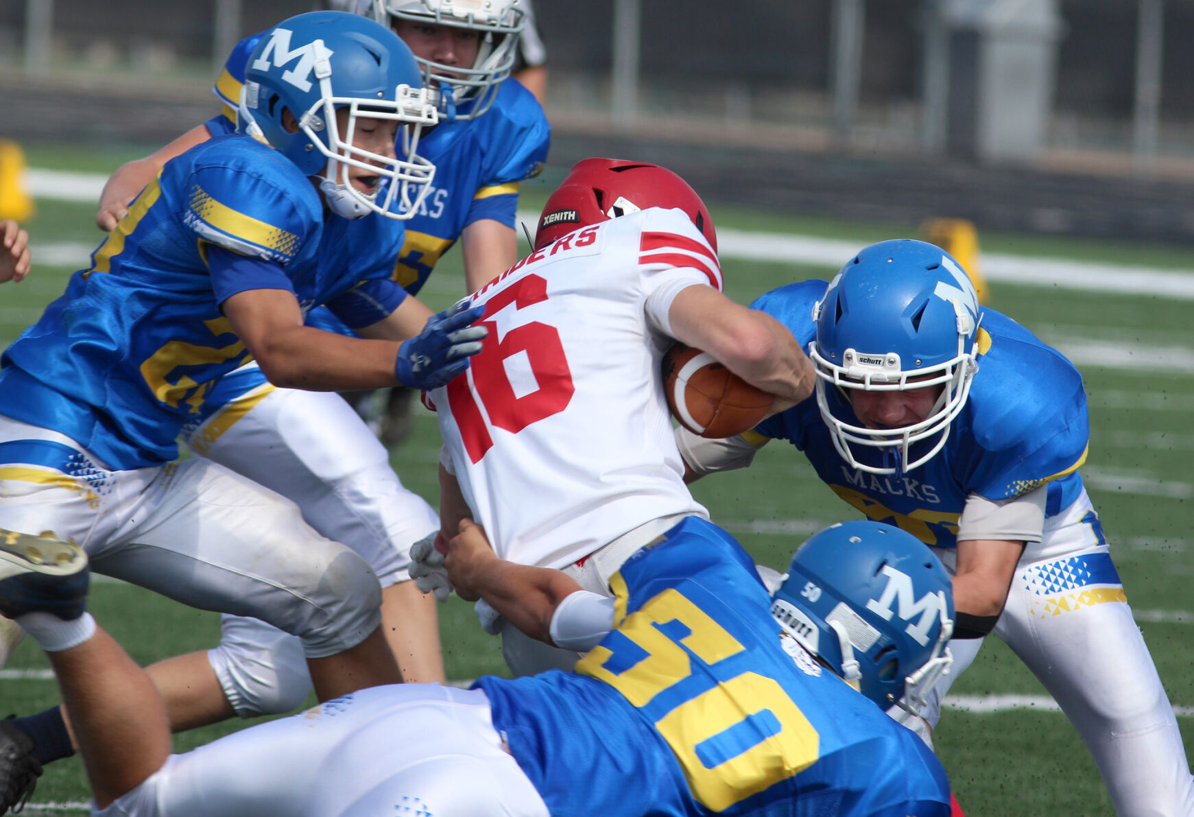 Bruce at McDonell football 9-17-22